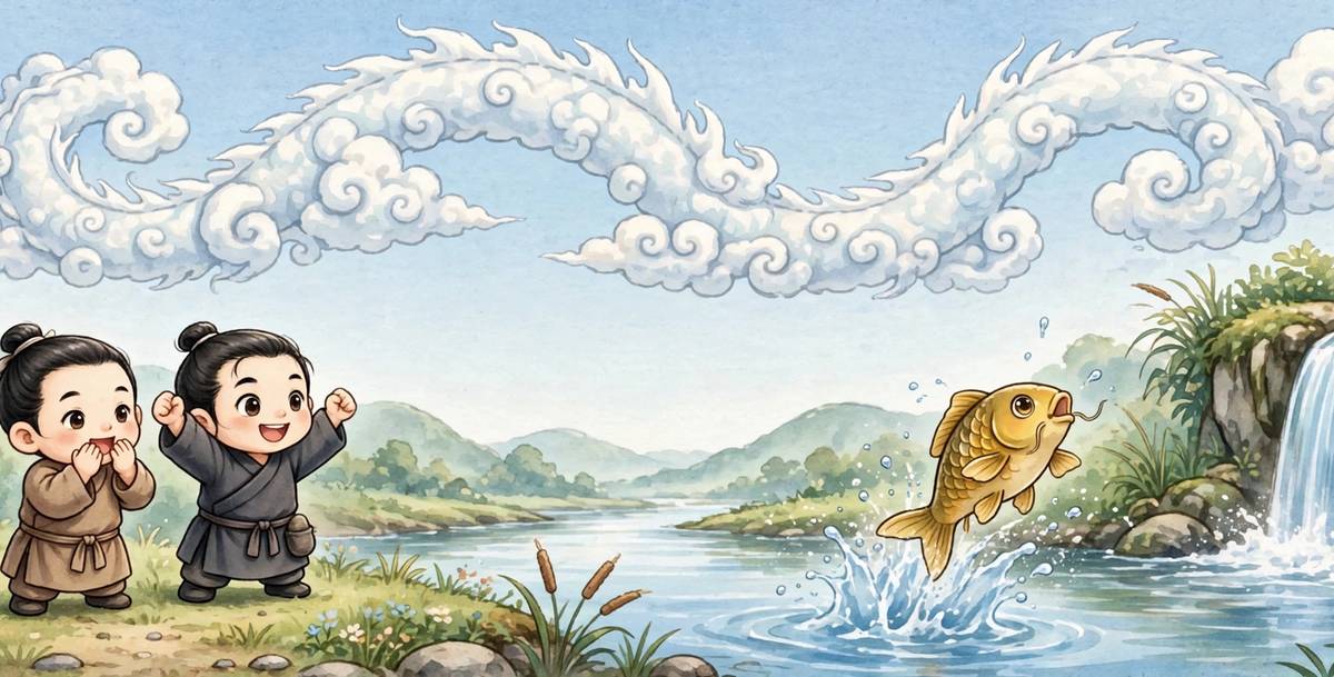 Sample spread from Kong Rong and the Last Pear
